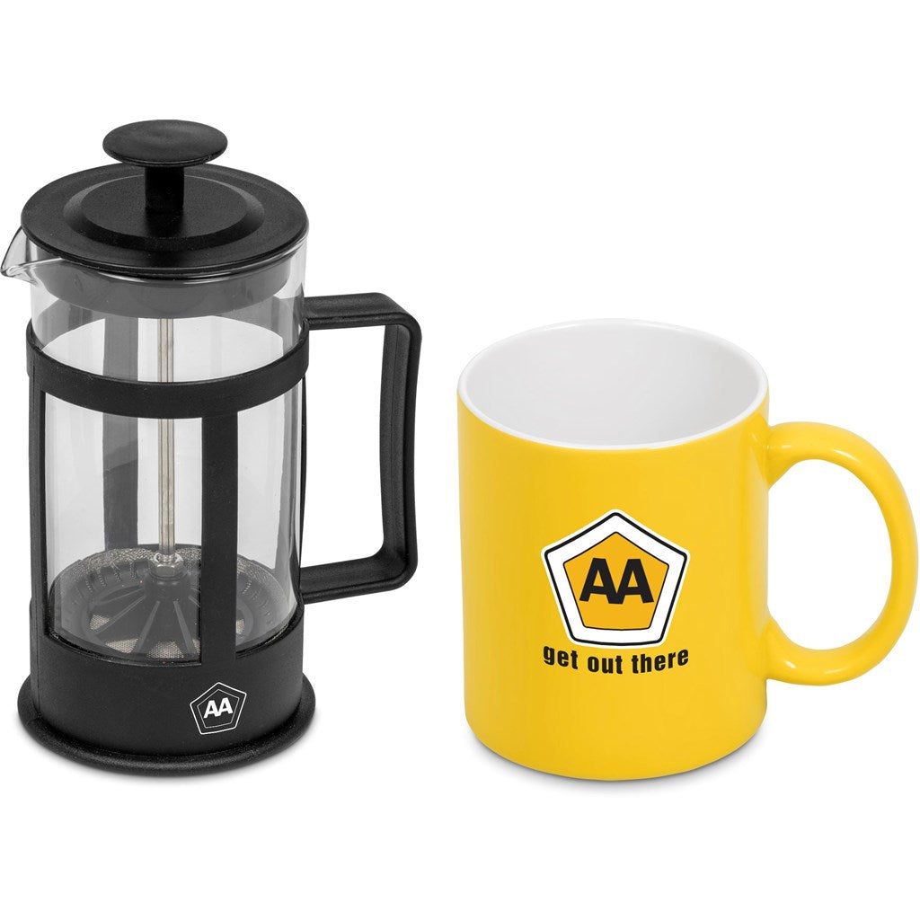 Cafe Omega Coffee Set - Yellow