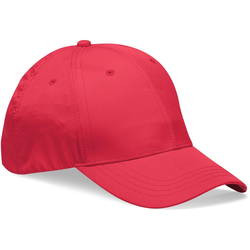 Performance Cap - 6 Panel - Red