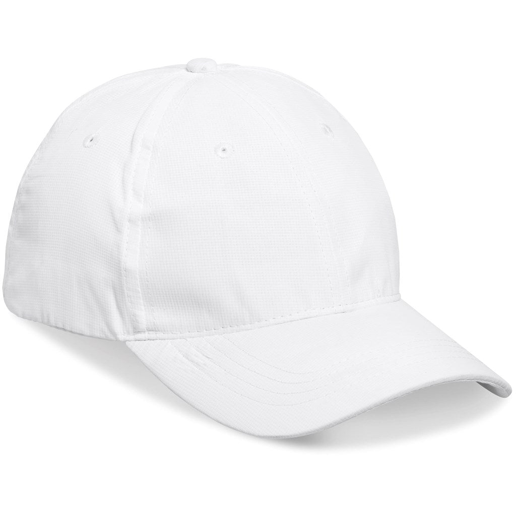 Performance Cap - 6 Panel - White