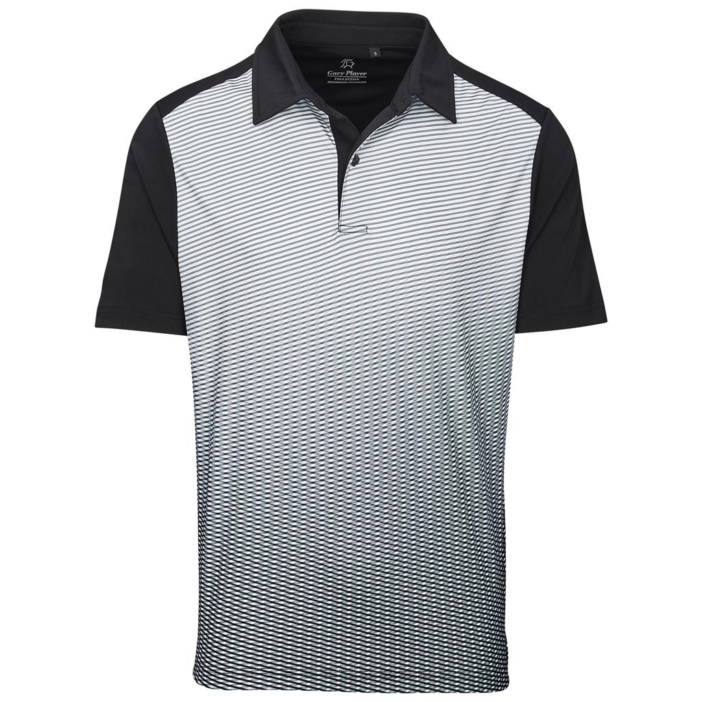 Mens Masters Golf Shirt - Black