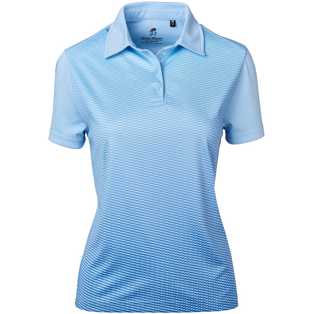 Ladies Masters Golf Shirt - Light Blue