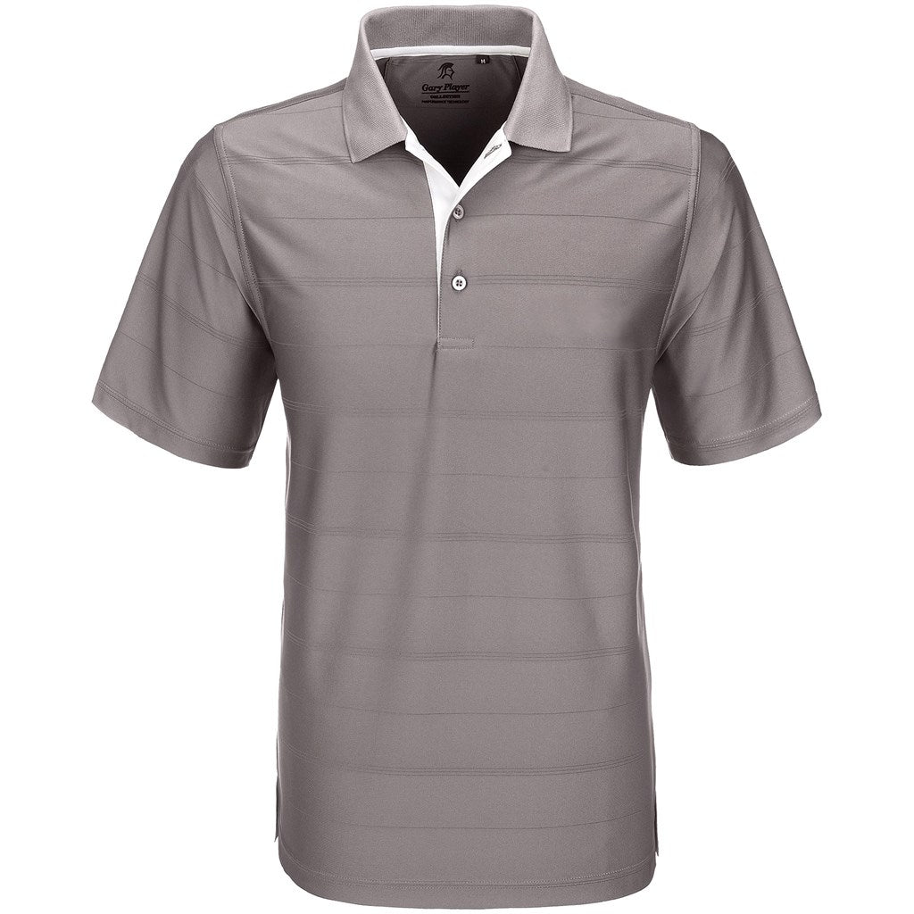Mens Admiral Golf Shirt - Grey
