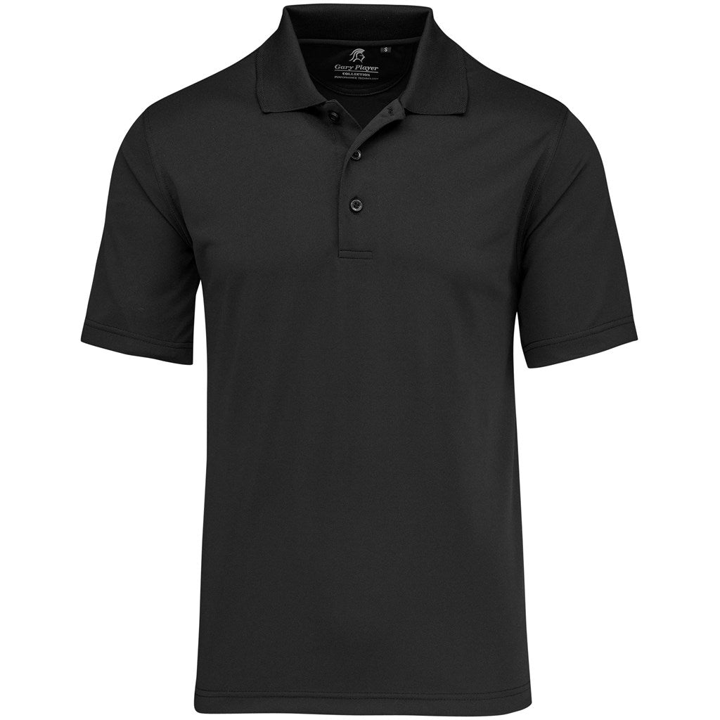 Mens Wynn Golf Shirt - Black