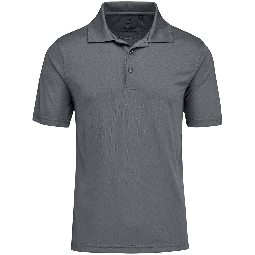 Mens Wynn Golf Shirt - Grey