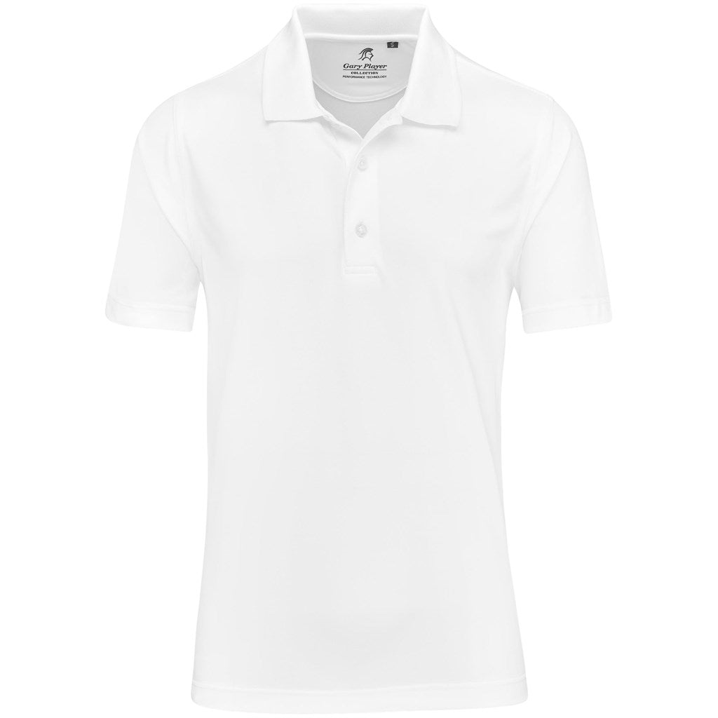 Mens Wynn Golf Shirt - White