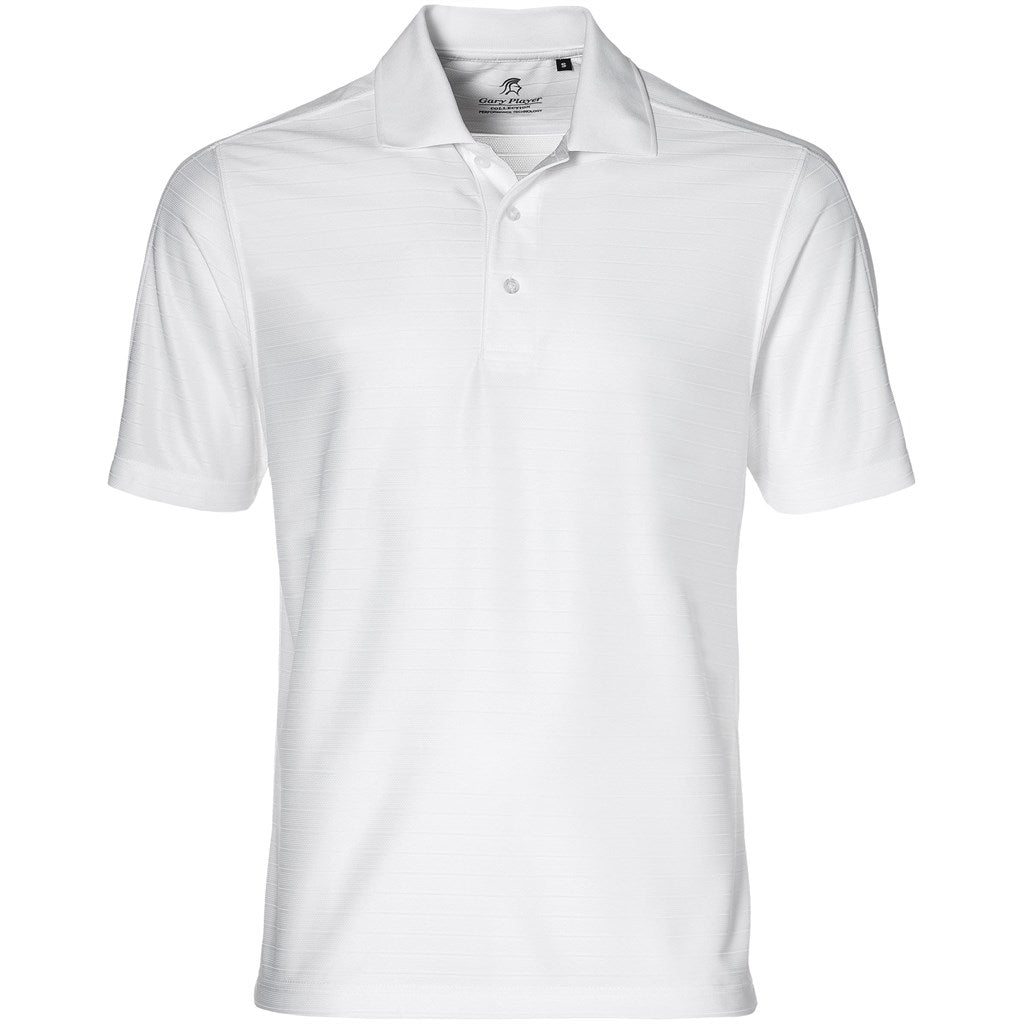 Mens Oakland Hills Golf Shirt - White
