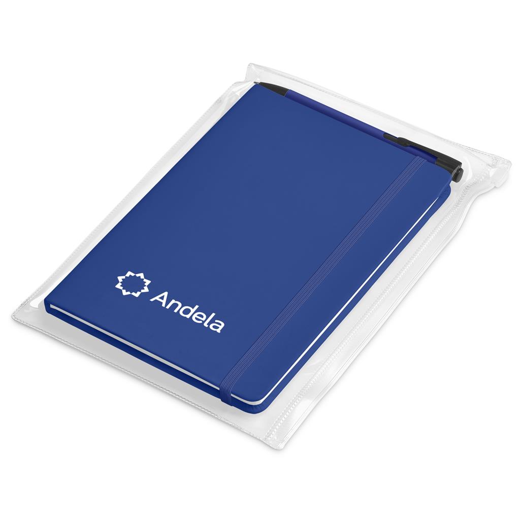 Altitude Powell Notebook & Pen Set - Blue