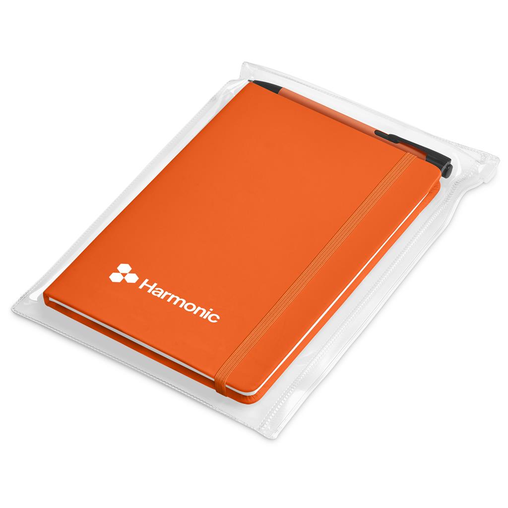 Altitude Powell Notebook & Pen Set - Orange