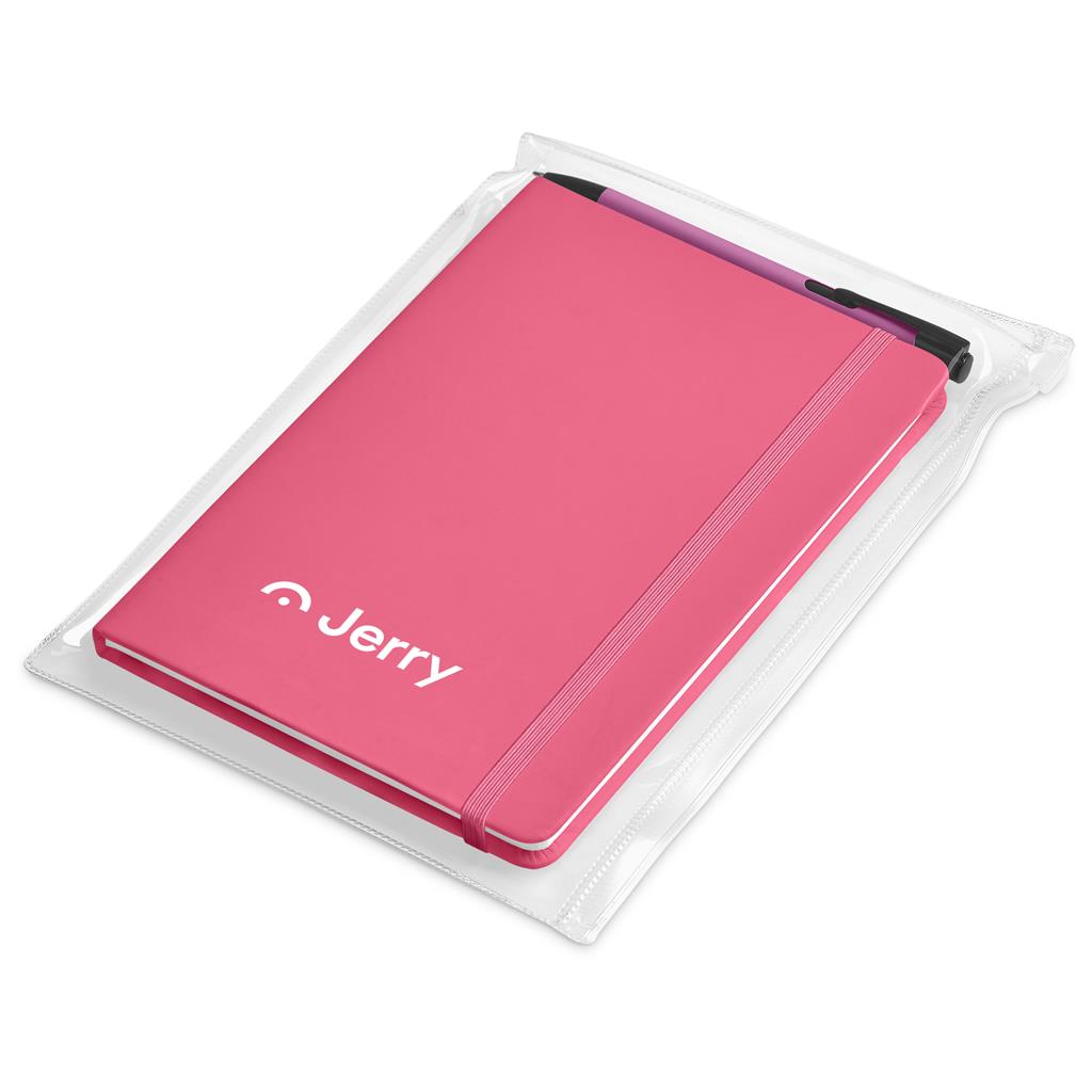 Altitude Powell Notebook & Pen Set - Pink
