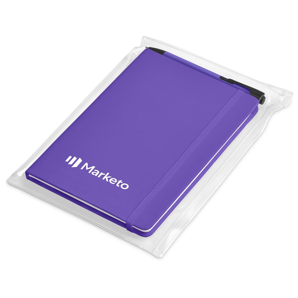 Altitude Powell Notebook & Pen Set - Purple