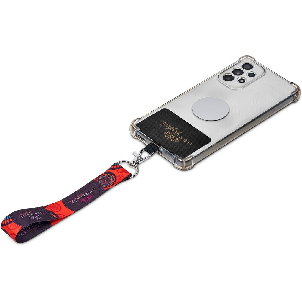 Altitude Rambler Single-Sided Sublimated Satin Wrist Phone Strap