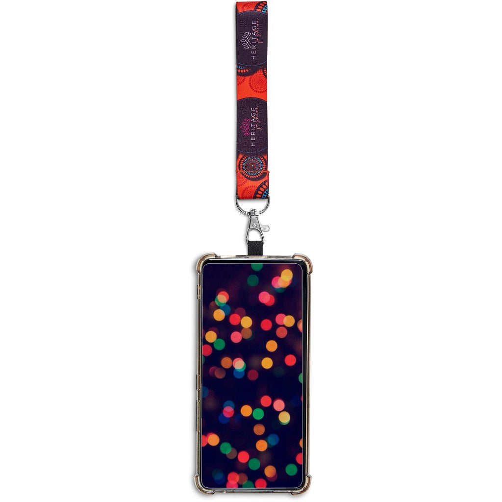 Altitude Rambler Single-Sided Sublimated Satin Wrist Phone Strap