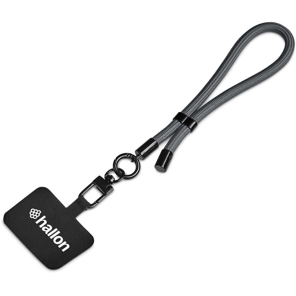 Altitude Silhouette Wrist Phone Strap - Grey