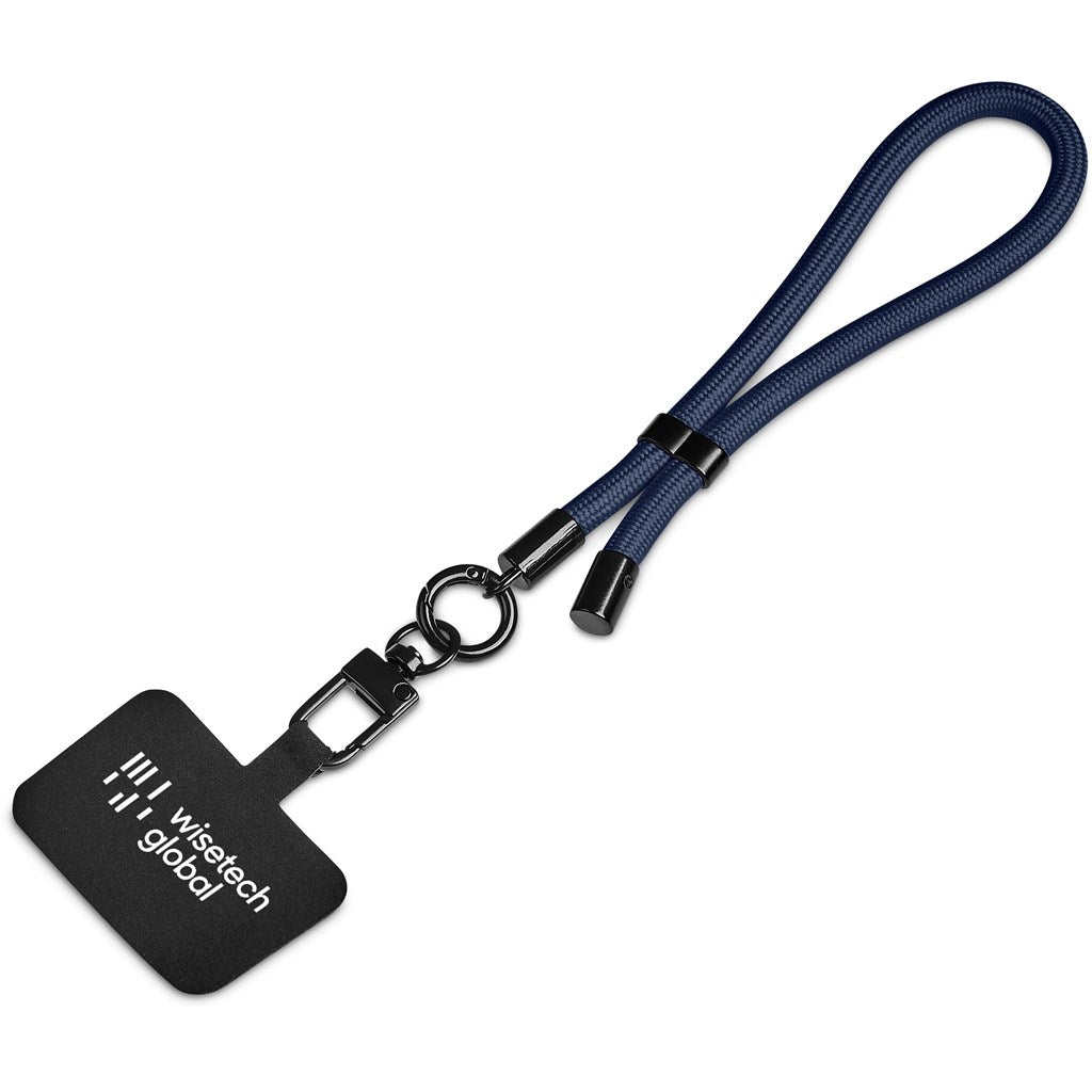 Altitude Silhouette Wrist Phone Strap - Navy