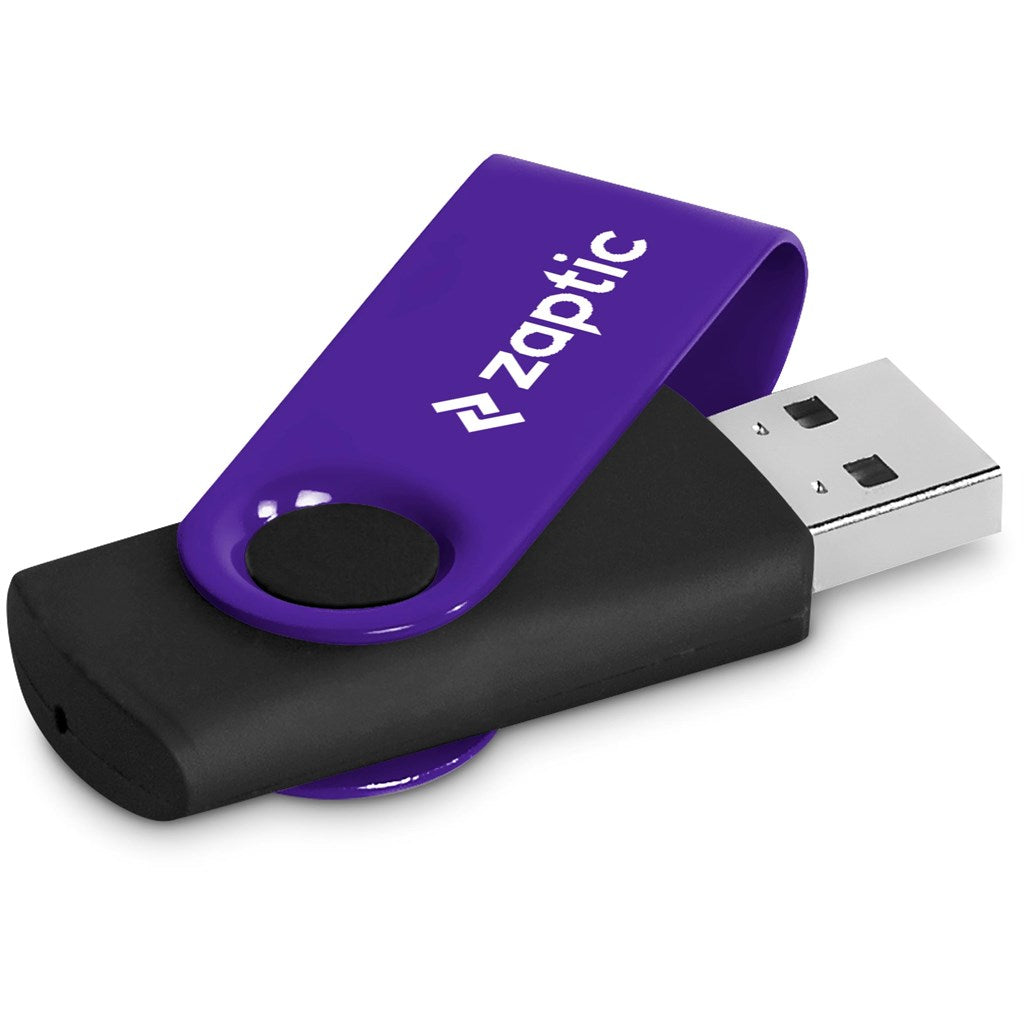Altitude Axis Gyro Black Flash Drive - 8GB - Purple