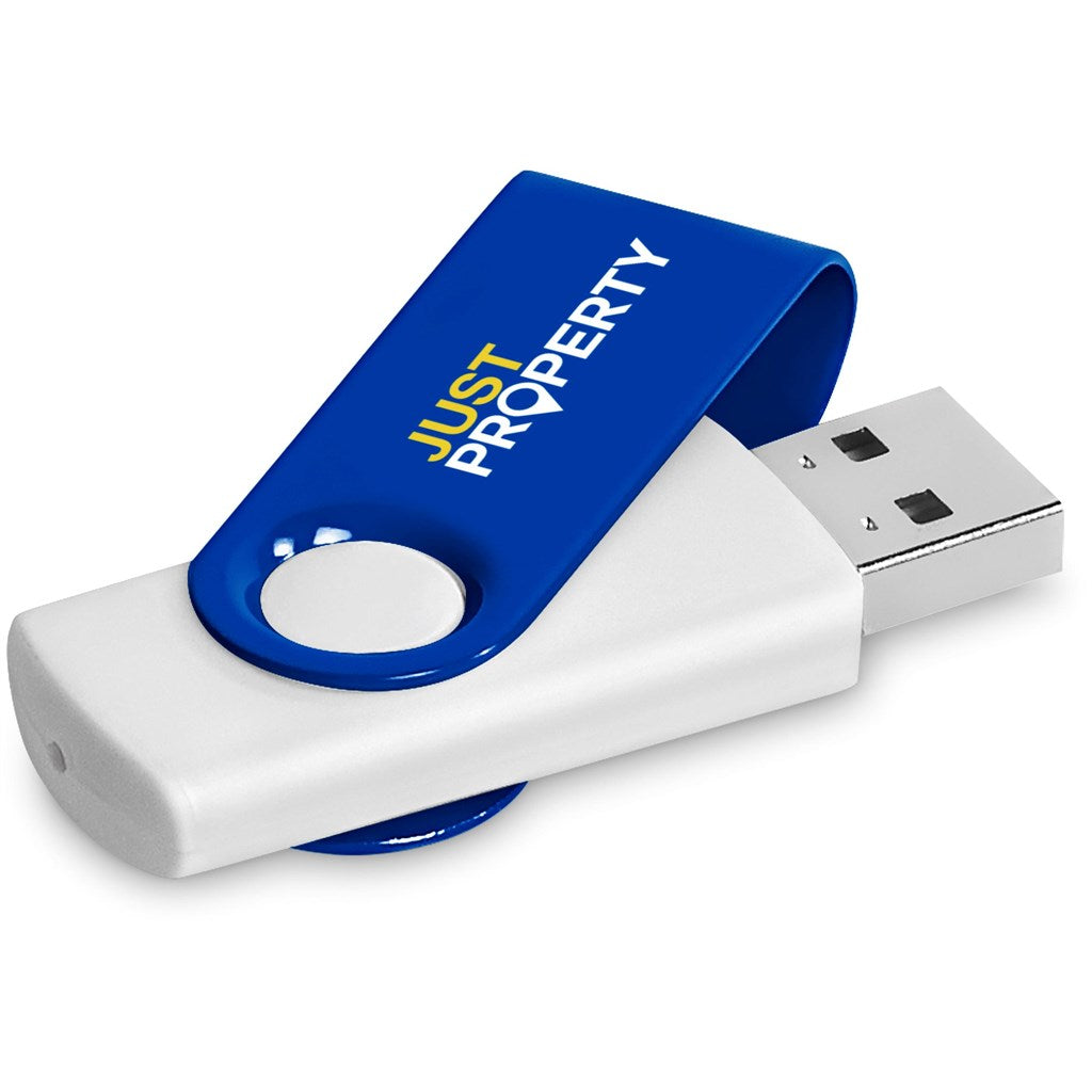 Altitude Axis Gyro White Flash Drive - 8GB - Blue