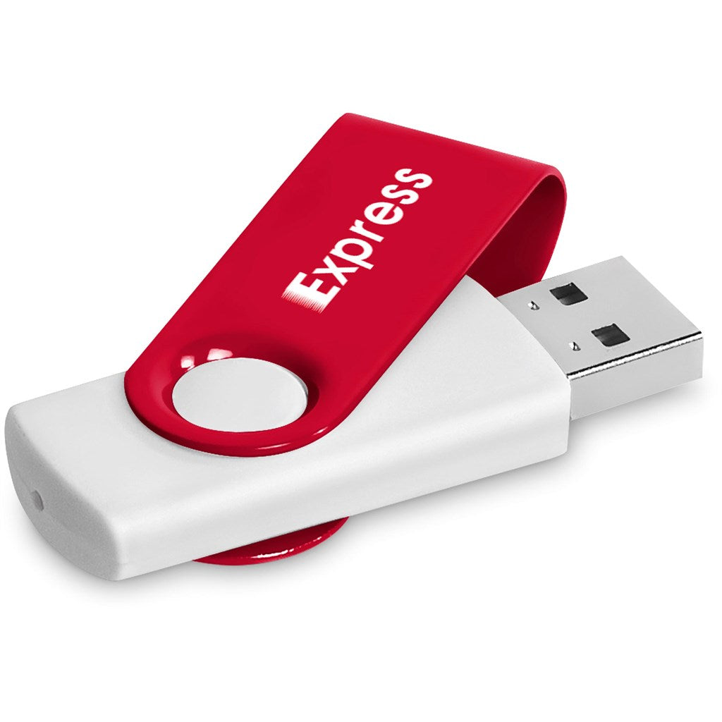 Altitude Axis Gyro White Flash Drive - 8GB - Red