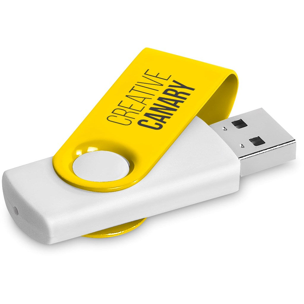 Altitude Axis Gyro White Flash Drive - 8GB - Yellow
