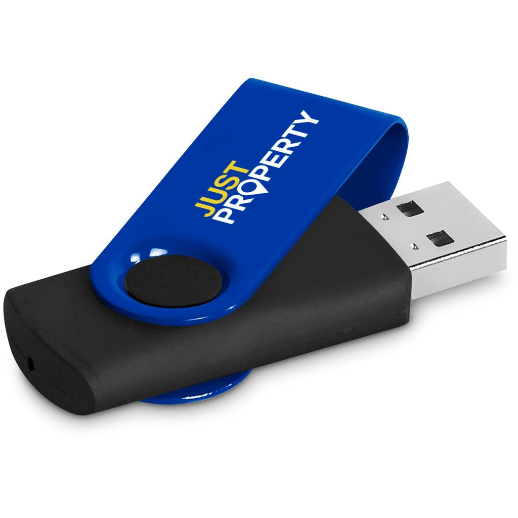 Altitude Axis Gyro Black Flash Drive - 16GB - Blue