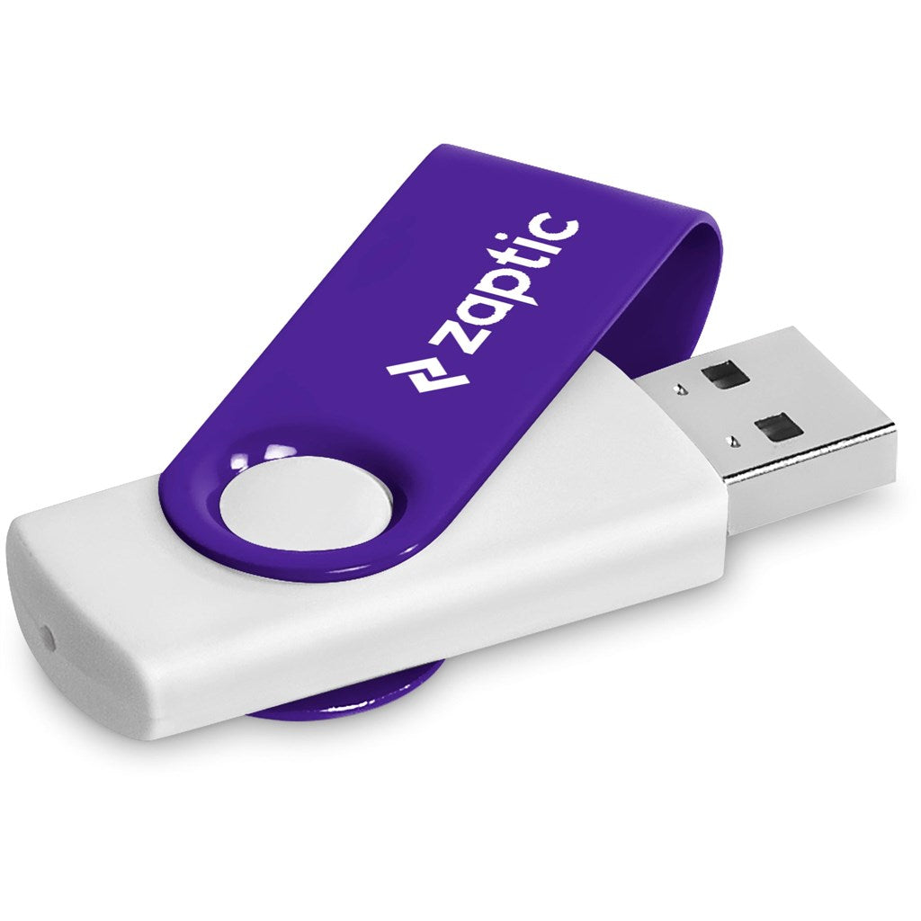 Altitude Axis Gyro White Flash Drive - 16GB - Purple