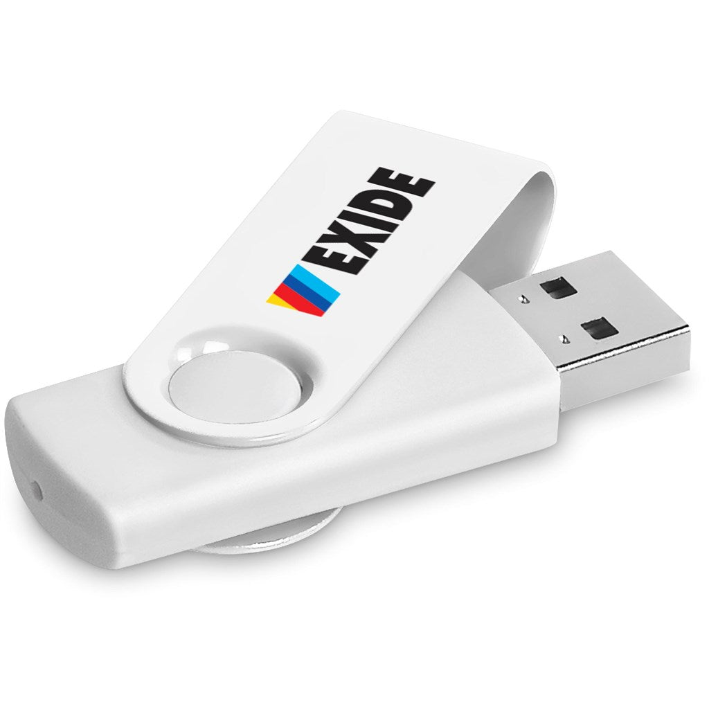 Altitude Axis Gyro White Flash Drive - 16GB - Solid White