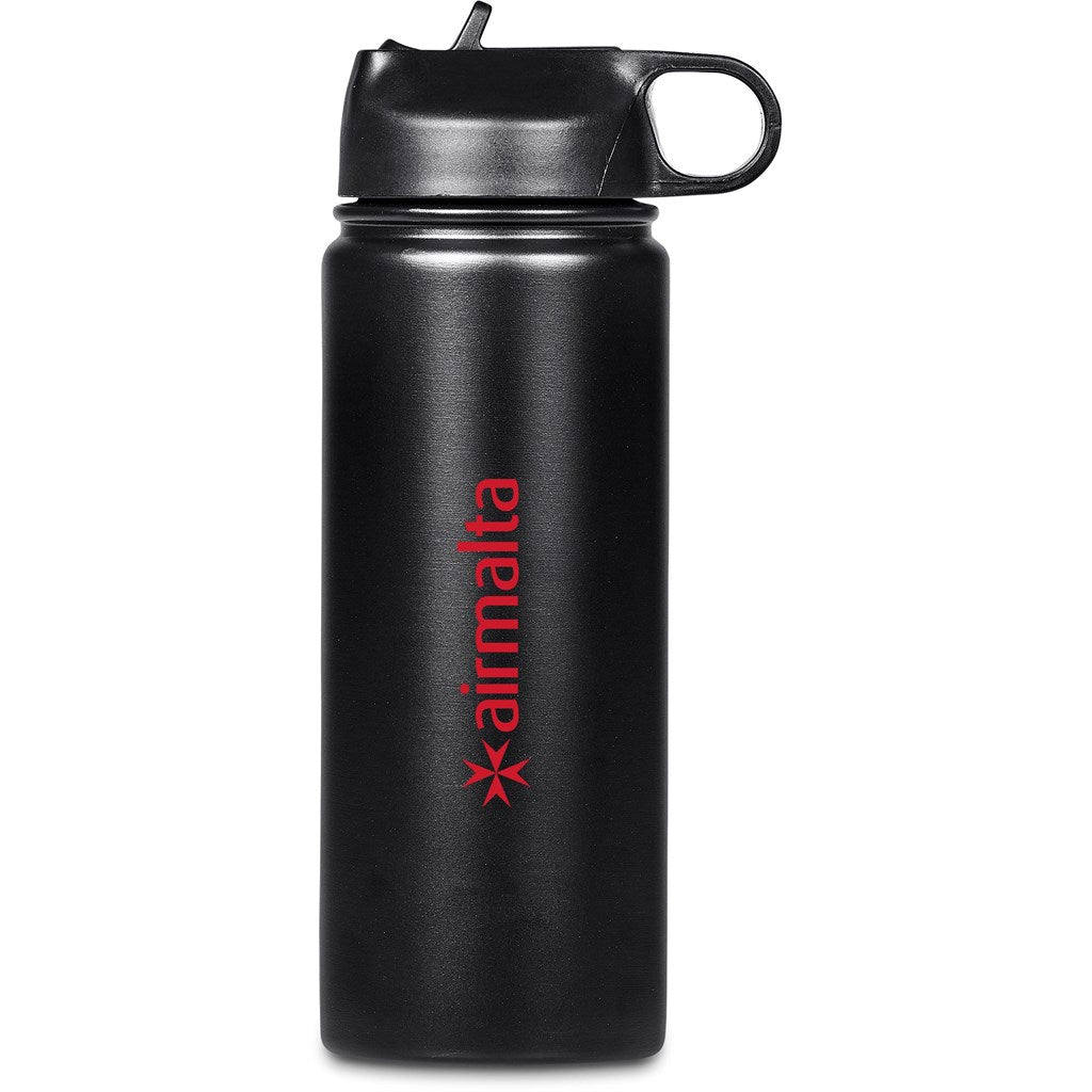 Altitude Milito Stainless Steel Water Bottle – 750ml - Black