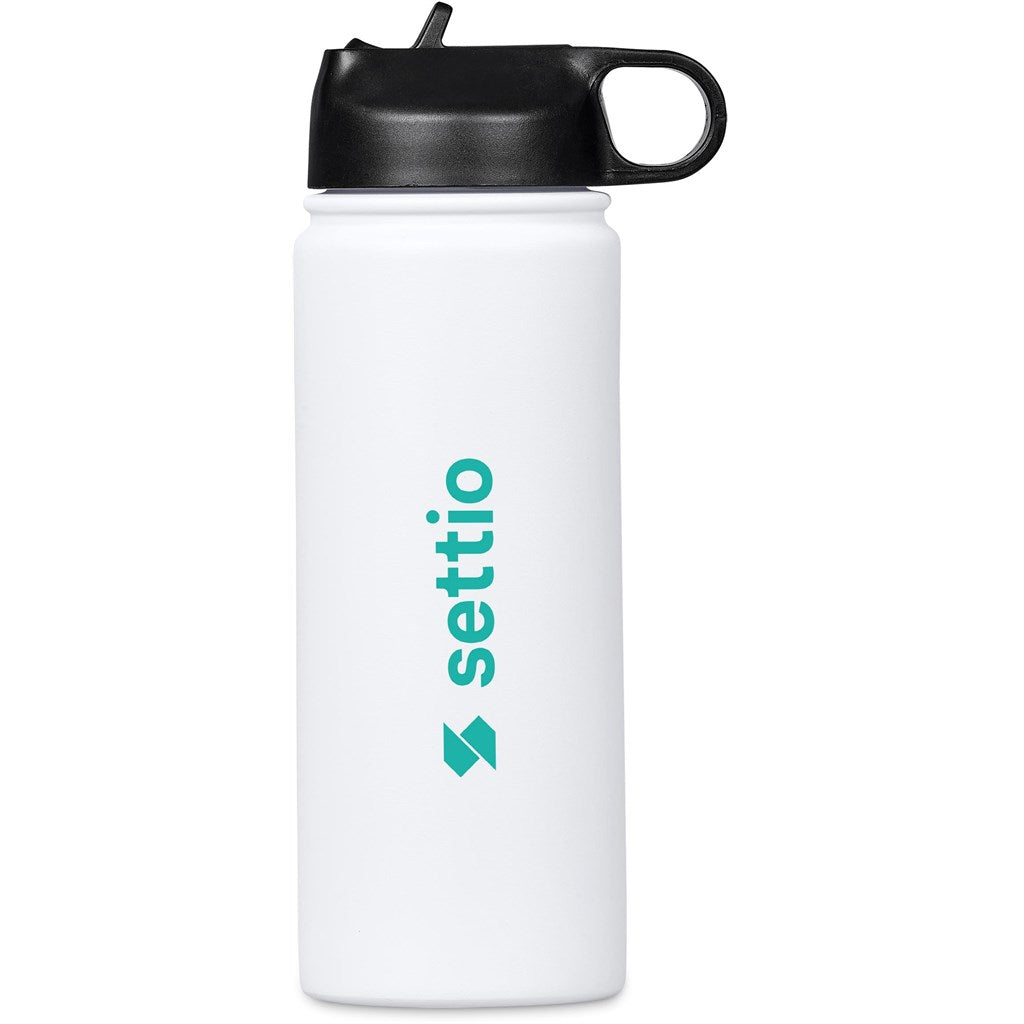 Altitude Milito Stainless Steel Water Bottle – 750ml - Solid White