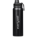 Altitude Bastos Stainless Steel Vacuum Water Bottle – 750ml - Black
