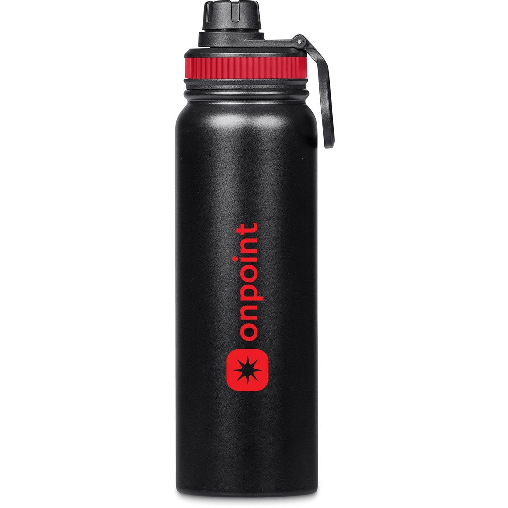 Altitude Bastos Stainless Steel Vacuum Water Bottle – 750ml - Red