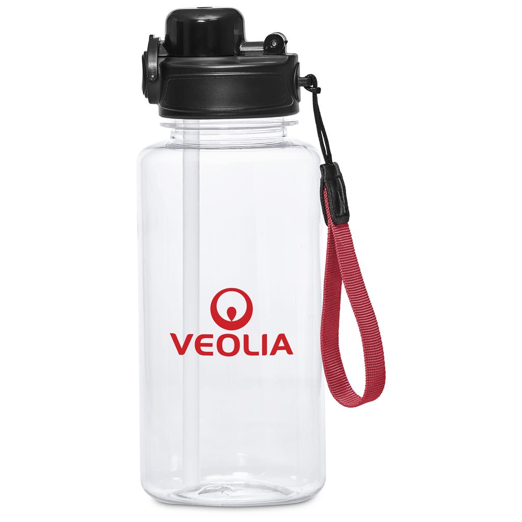 Altitude Ortega Recycled PET Water Bottle – 1Litre - Red