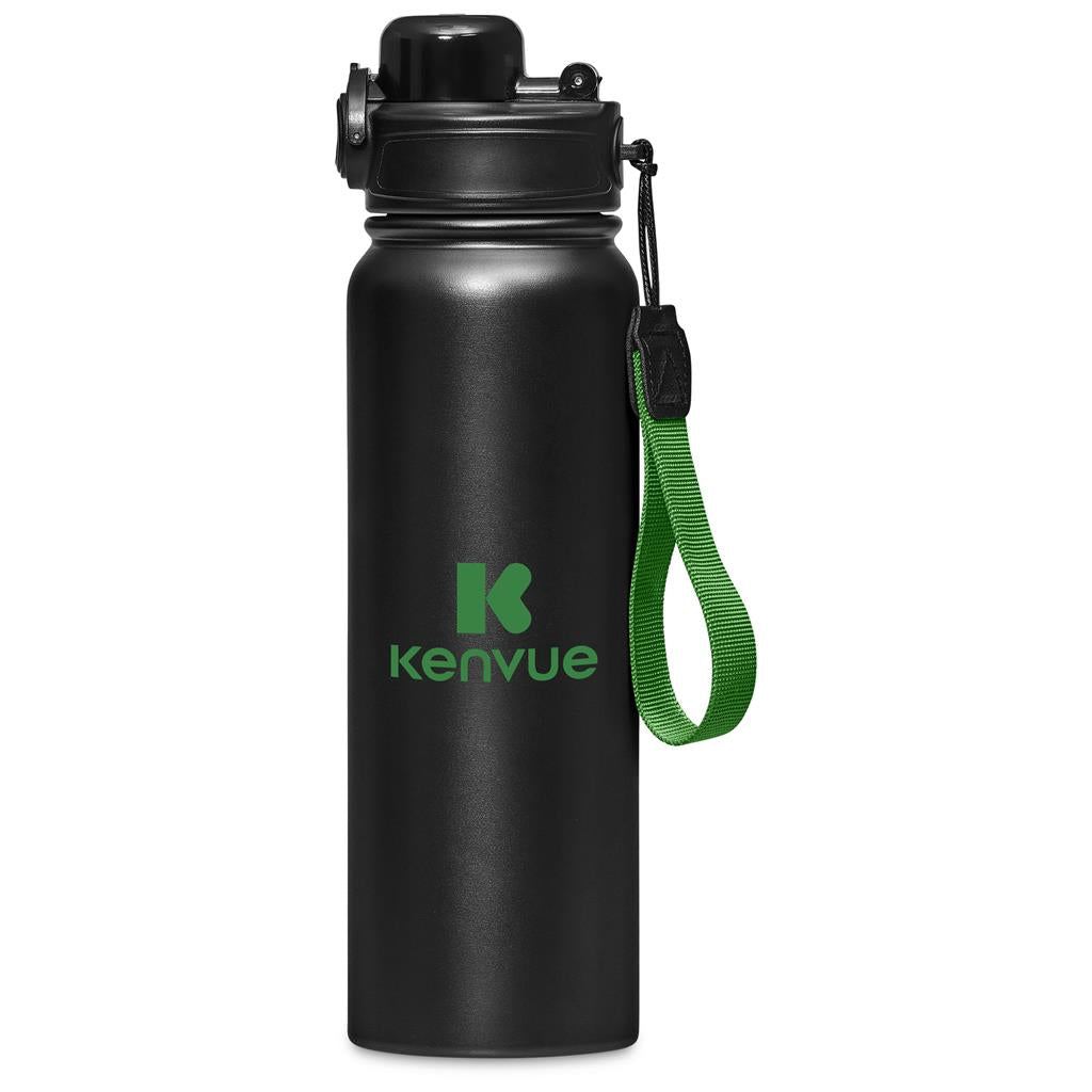 Altitude Navarro Stainless Steel Vacuum Water Bottle – 750ml - Green