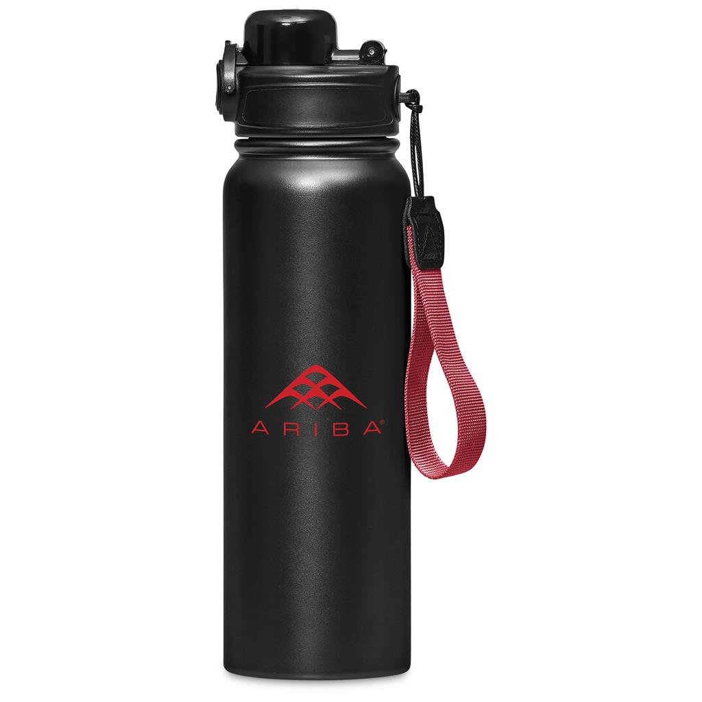 Altitude Navarro Stainless Steel Vacuum Water Bottle – 750ml - Red