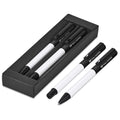 Altitude Stanza Ball Pen & Rollerball Set - Black