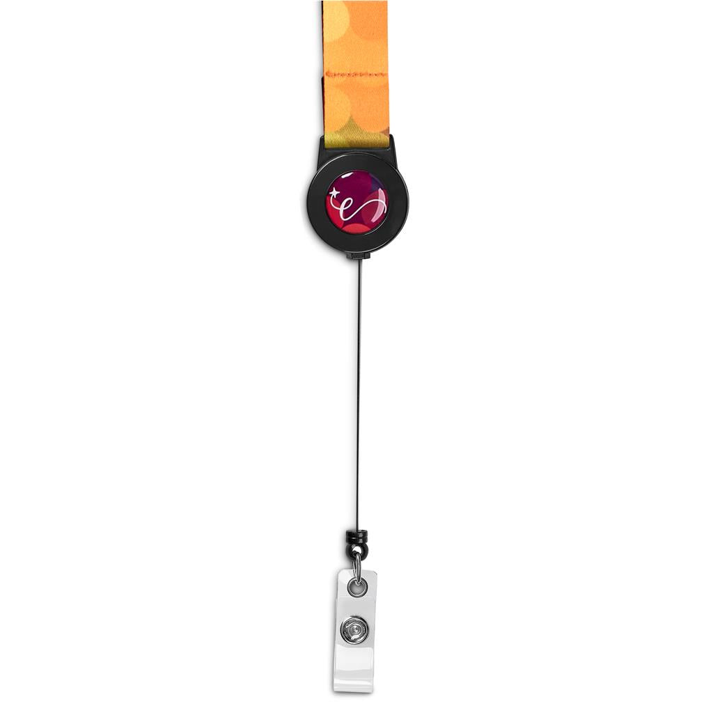Altitude Badge Reel Double-Sided Sublimated Satin Lanyard