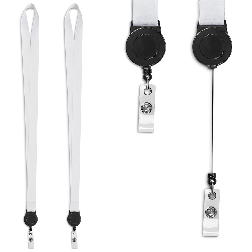 Altitude Badge Reel Double-Sided Sublimated Satin Lanyard
