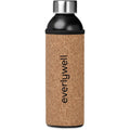 Kooshty Frislia Recycled Aluminium Water Bottle - 650ml - Black