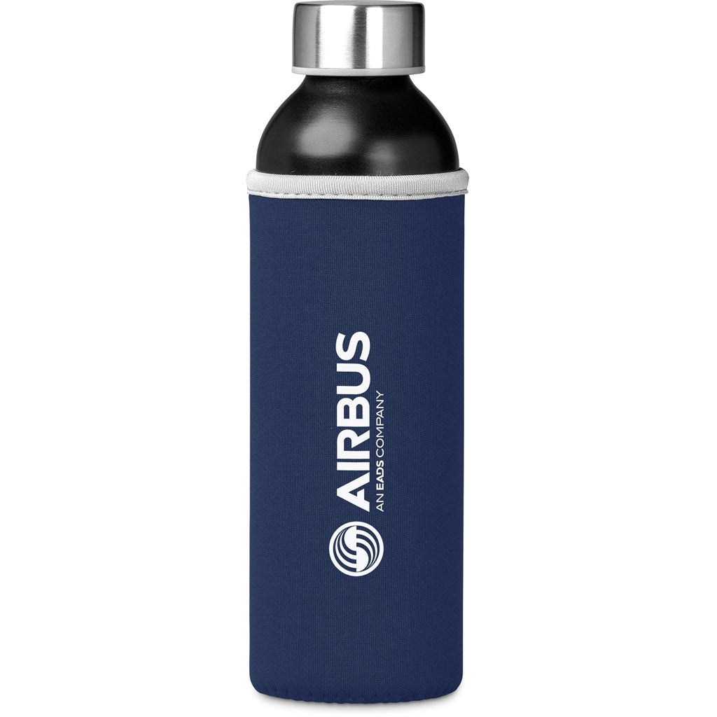 Kooshty Nostro Recycled Aluminium Water Bottle - 650ml - Navy