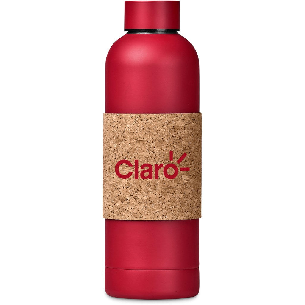 Kooshty Bermuda Kork Recycled Stainless Steel Water Bottle - 800ml - Red