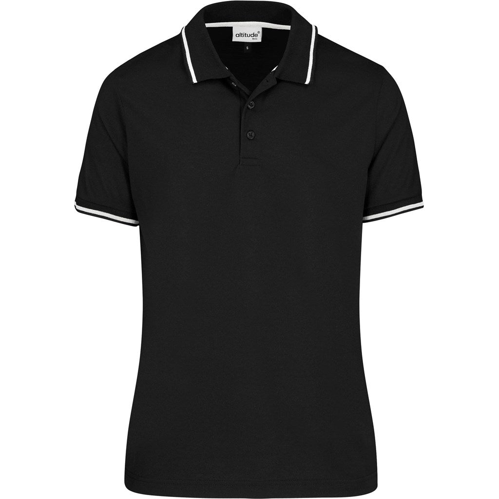 Mens Reward Golf Shirt - Black