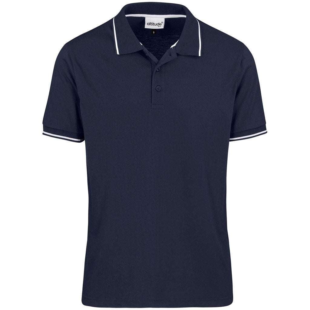 Mens Reward Golf Shirt - Navy
