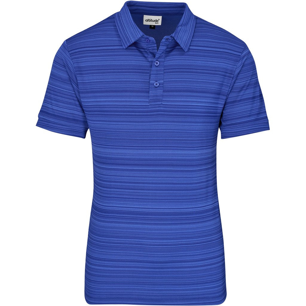 Mens Aberdeen Golf Shirt - Blue