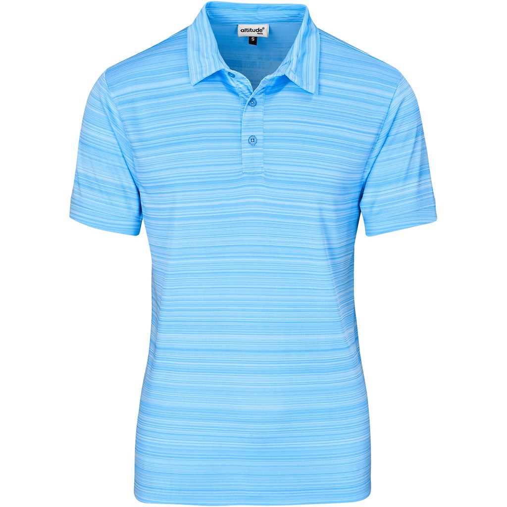 Mens Aberdeen Golf Shirt - Sky Blue