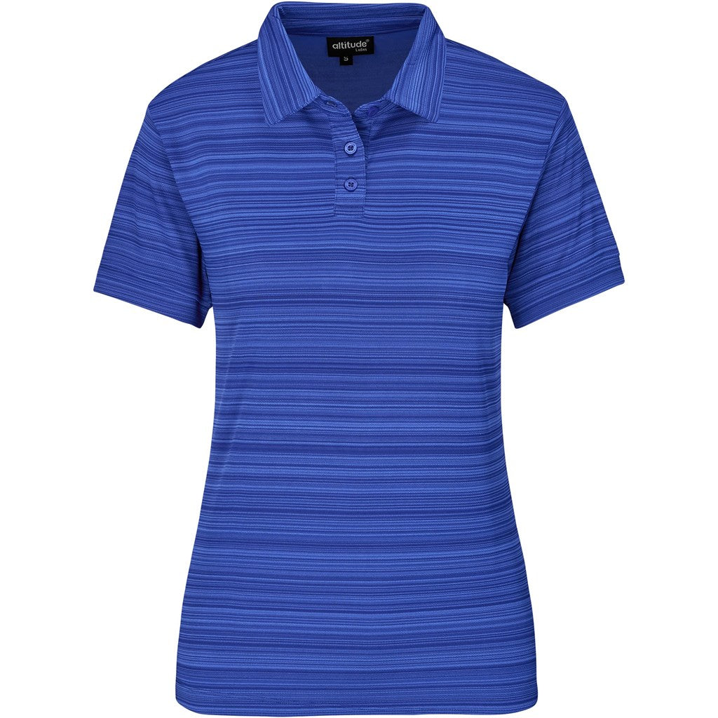 Ladies Aberdeen Golf Shirt - Blue