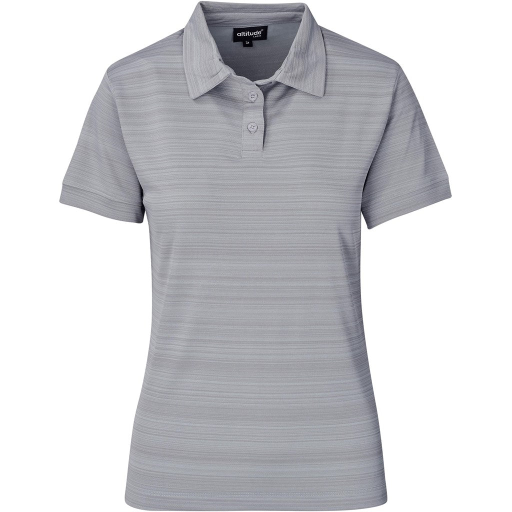 Ladies Aberdeen Golf Shirt - Light Grey