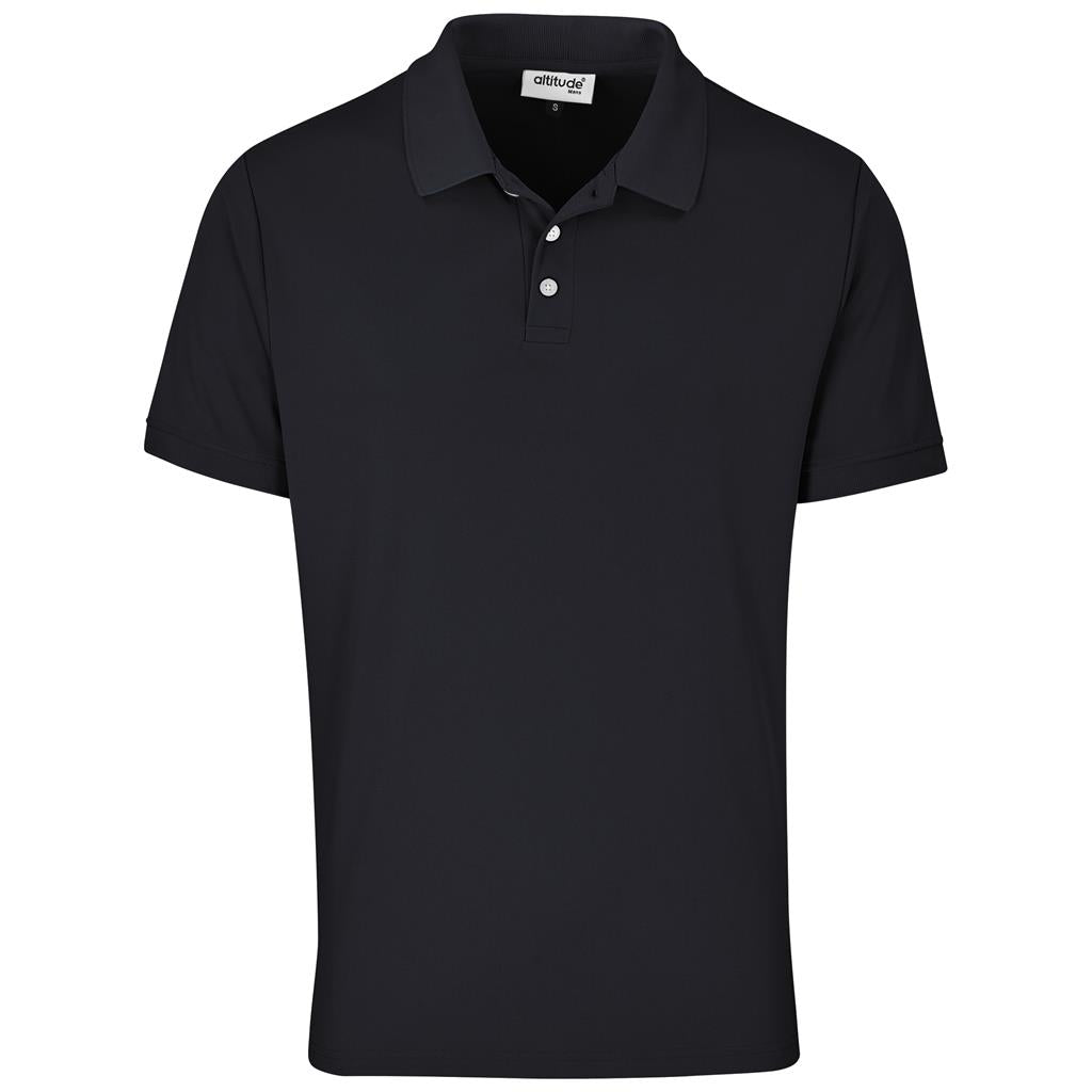 Mens Virtue Golf Shirt - Black