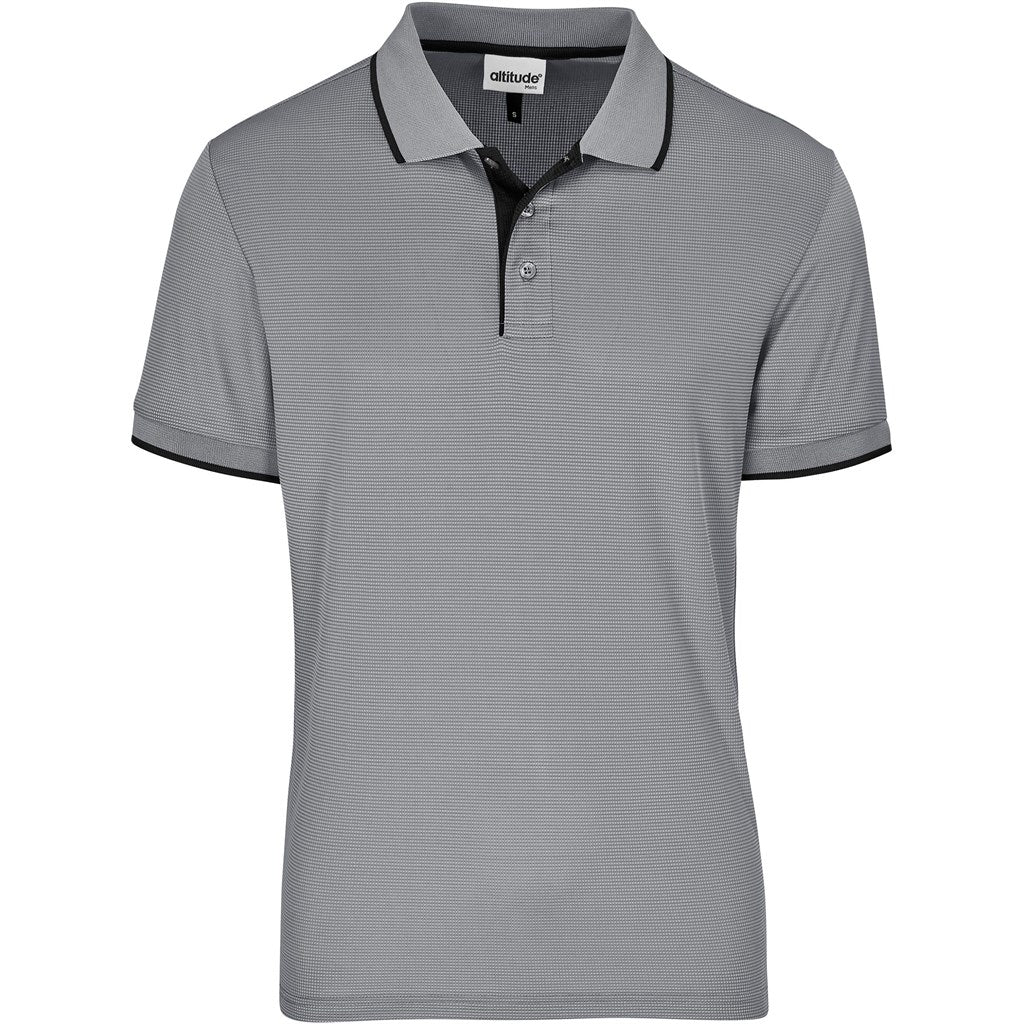 Mens Orion Golf Shirt - Grey