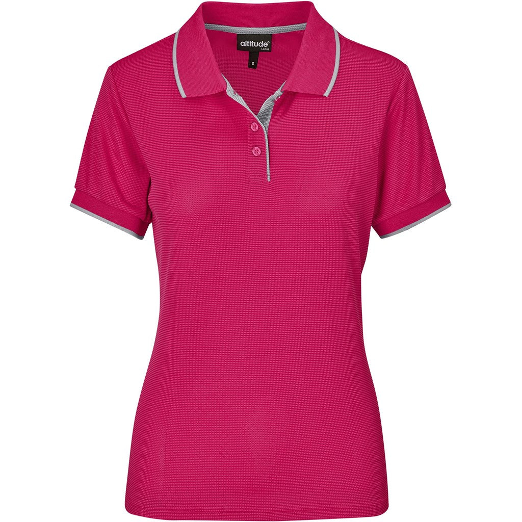 Ladies Orion Golf Shirt - Pink
