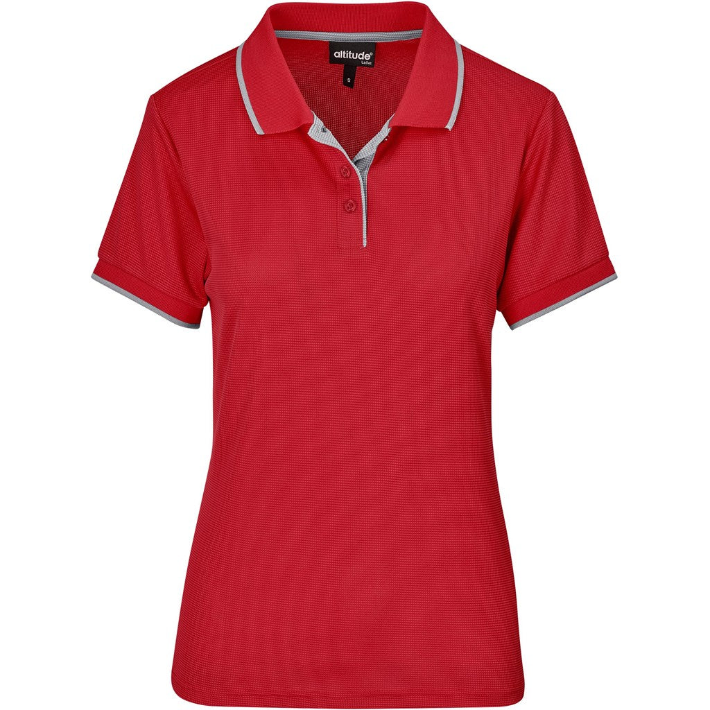 Ladies Orion Golf Shirt - Red
