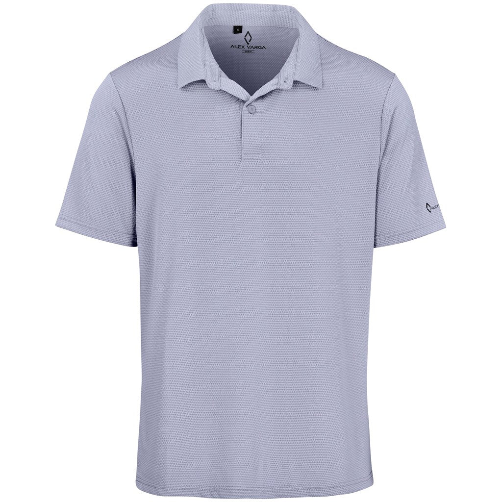 Mens Alex Varga Skylla Golf Shirt - Grey