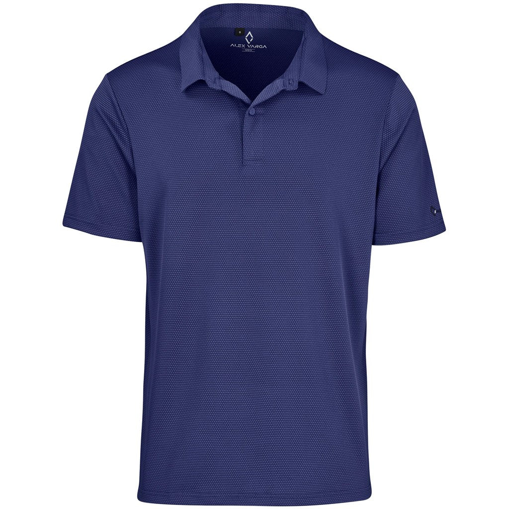 Mens Alex Varga Skylla Golf Shirt - Navy